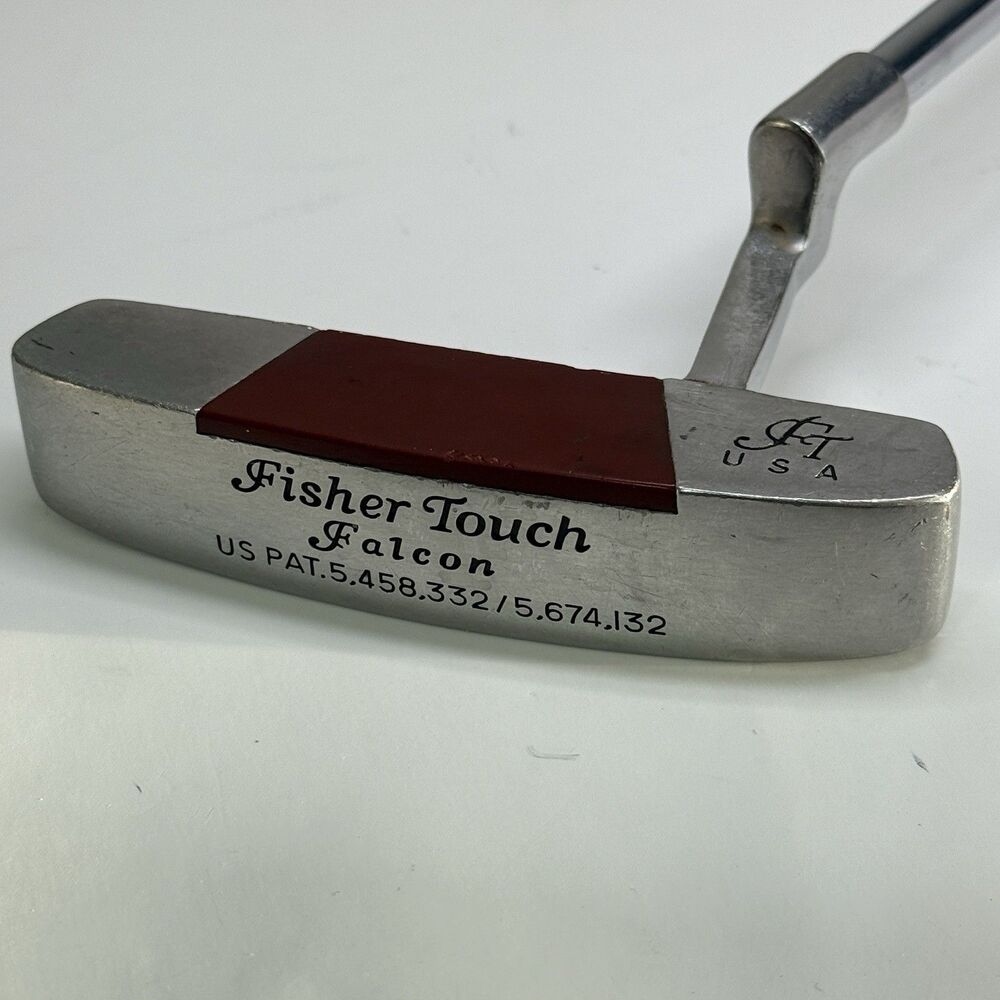 Fisher Touch Falcon Putter / 35 Inch Made In USA Vintage